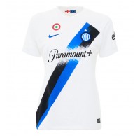 Camiseta Inter Milan Benjamin Pavard #28 Segunda Equipación Replica 2023-24 para mujer mangas cortas